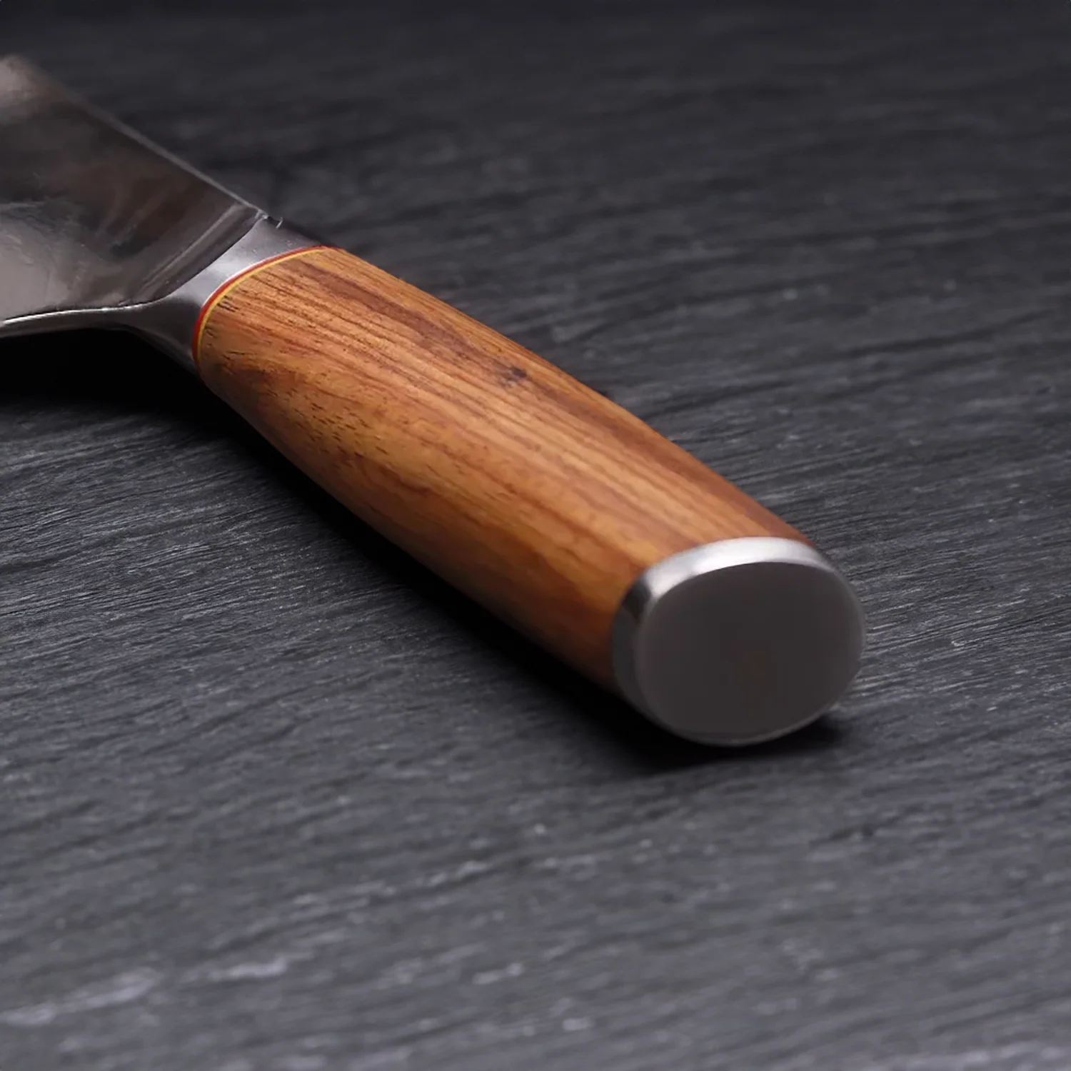 Damascus Pattern Kitchen Knives Set - Image 3