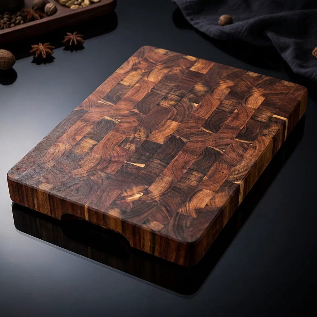 Double-sided Acacia Wood Cutting Board - Image 4