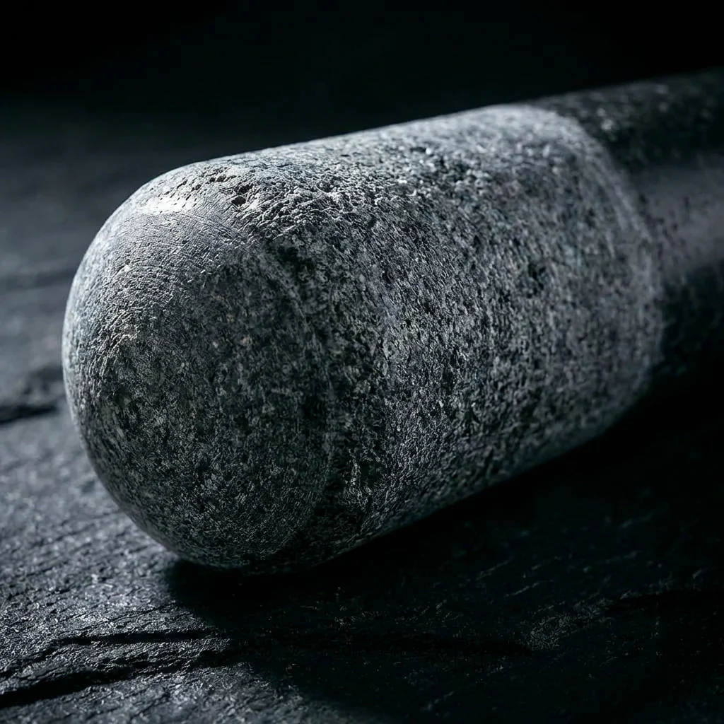 Handmade Polished Granite Mortar & Pestle - Image 4