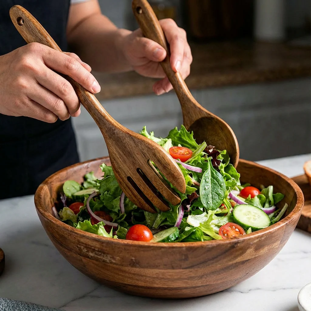 Artisan Teak Wood Utensils - Image 8