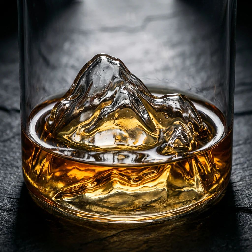 Yama Mountain Whiskey Liquor Glasses - Set of 4 - Image 4